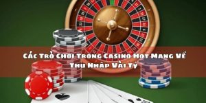 Top 6 Các Trò Chơi Trong Casino Được Săn Đón Nhất 2023
